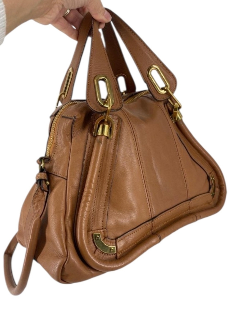 Chloe Paraty Leather Shoulder/Handbag